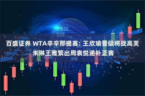 百盛证券 WTA辛辛那提赛: 王欣瑜晋级将战高芙 朱琳王雅繁出局袁悦递补正赛