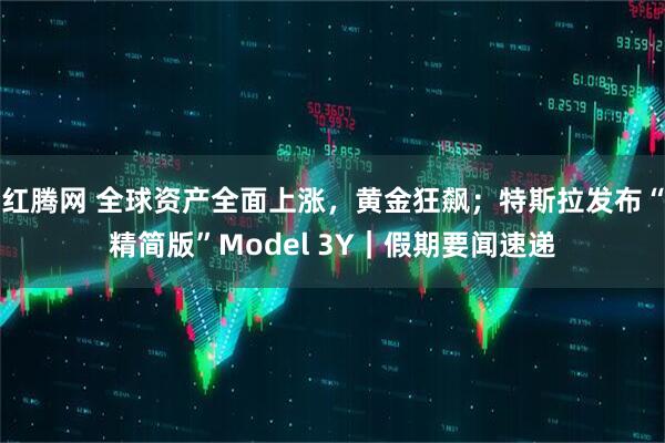 红腾网 全球资产全面上涨，黄金狂飙；特斯拉发布“精简版”Model 3Y｜假期要闻速递